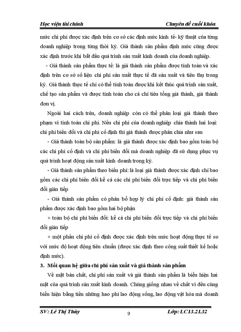 image for page Tổ chức công tác kế toán tập hợp chi phí sản xuất và tính giá thành sản phẩm tại công ty cổ phần may Thanh Hóa