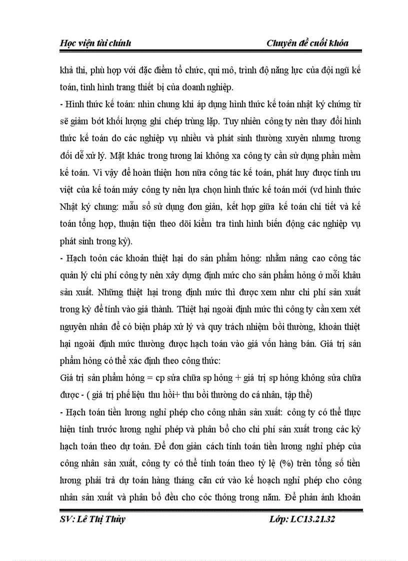 image for page Tổ chức công tác kế toán tập hợp chi phí sản xuất và tính giá thành sản phẩm tại công ty cổ phần may Thanh Hóa