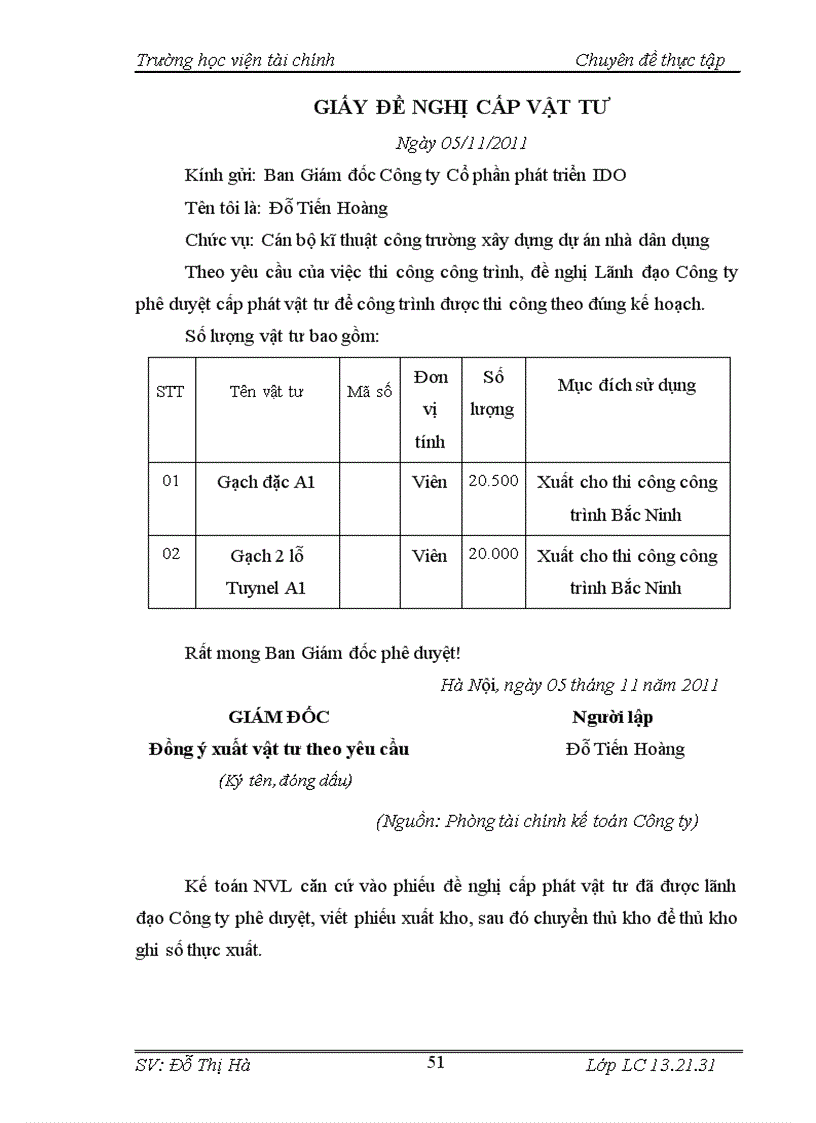 image for page Hoàn thiện kế toán Nguyên vật liệu tại Công ty Cổ phần phát triển IDO