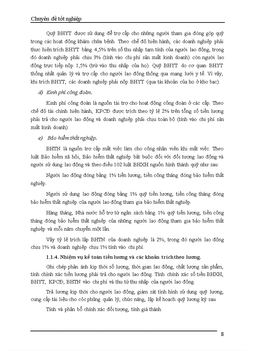 image for page Tổ chức công tác kế toán tiền lương và các khoản trích theo lương tại Công ty Cổ phần đầu tư và sản xuất Tràng Tiền Plaza 3