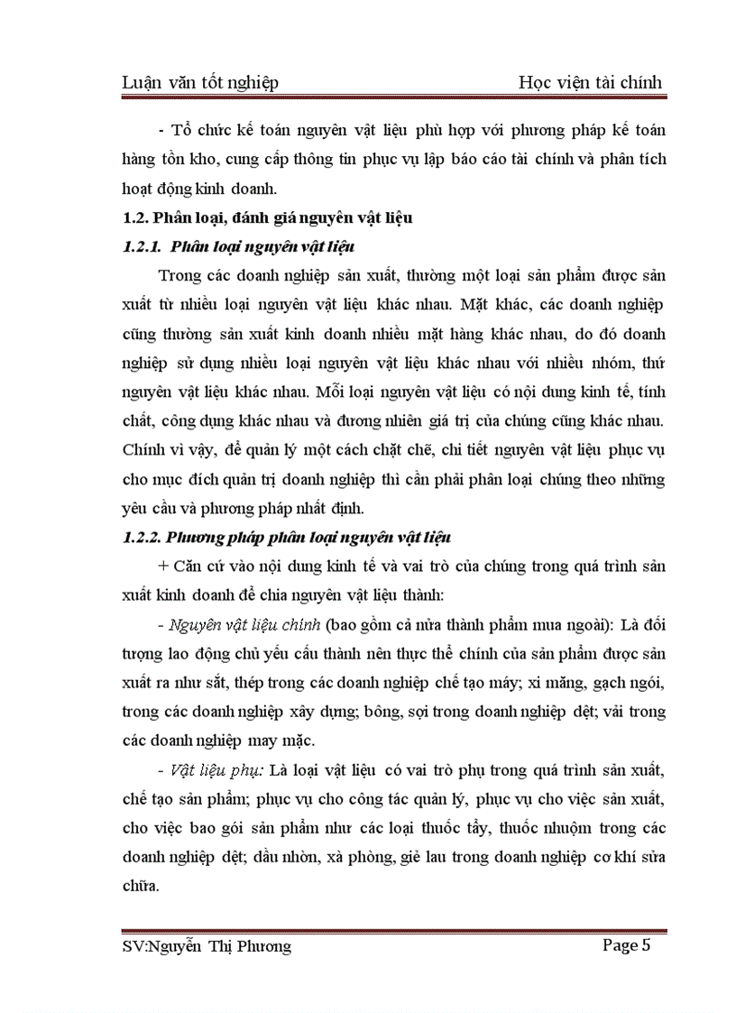 image for page Tổ chức kế toán nguyên vật liệu