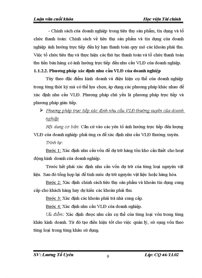 image for page Một số giải pháp nhằm nâng cao hiệu quả sử dụng vốn lưu động tại công ty TNHH Feldspar An Bình