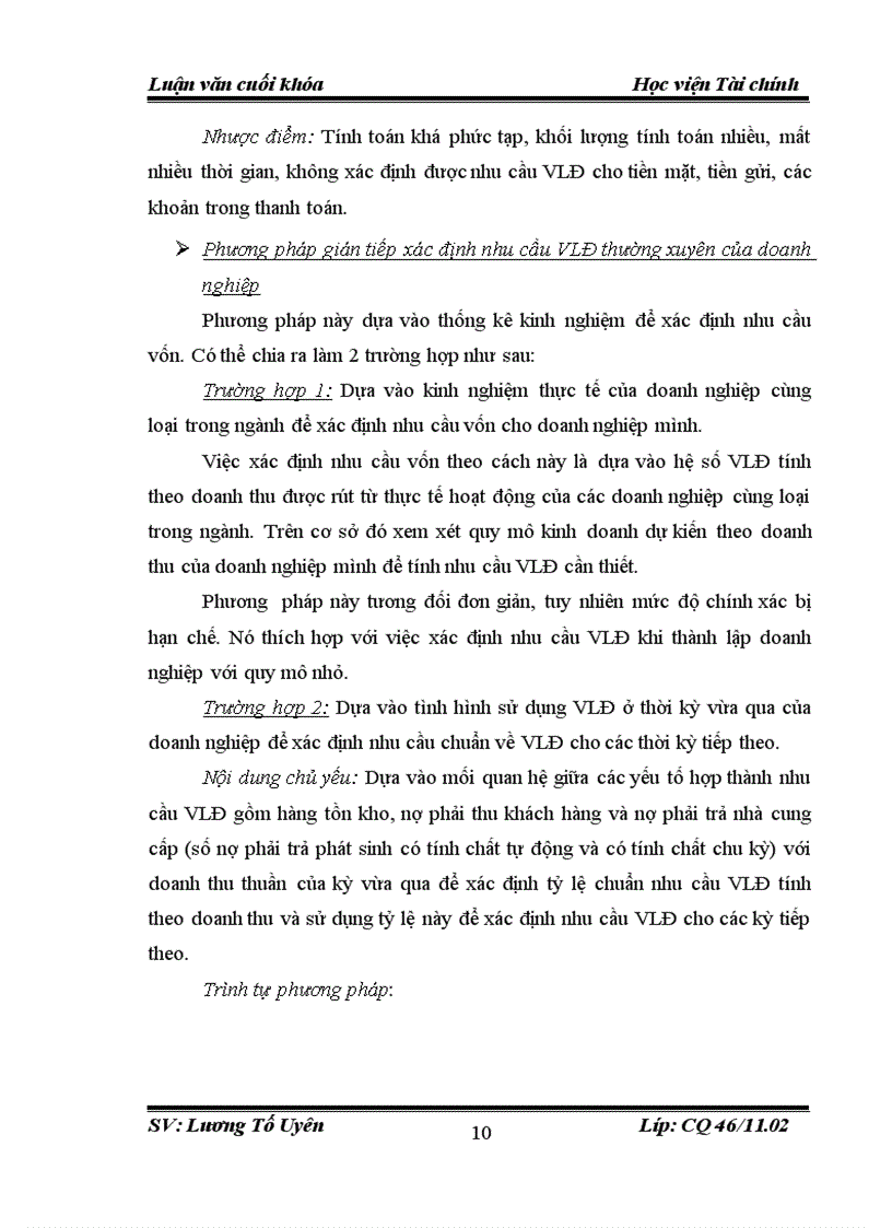 image for page Một số giải pháp nhằm nâng cao hiệu quả sử dụng vốn lưu động tại công ty TNHH Feldspar An Bình