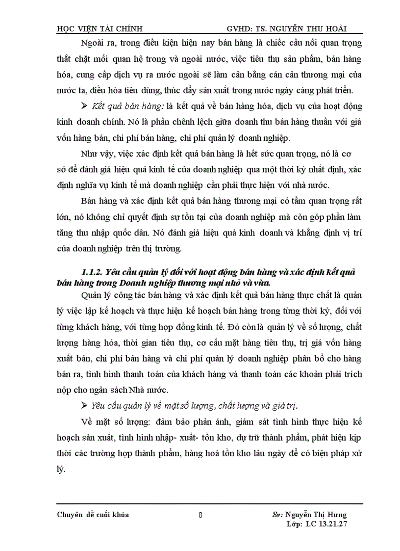 image for page Tổ chức công tác kế toán bán hàng và xác định kết quả kinh doanh tại Công ty TNHH thương mại và đầu tư Thanh Chương