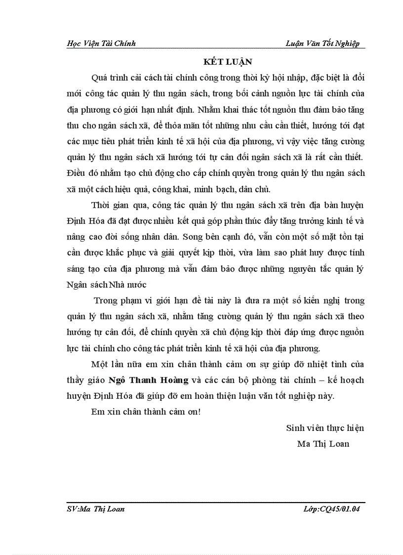 image for page Một số giải pháp nhằm tăng cường quản lý thu ngân sách xã hướng tới tự cân đối ngân sách xã trên địa bàn huyện Định Hóa tỉnh Thái Nguyên 1