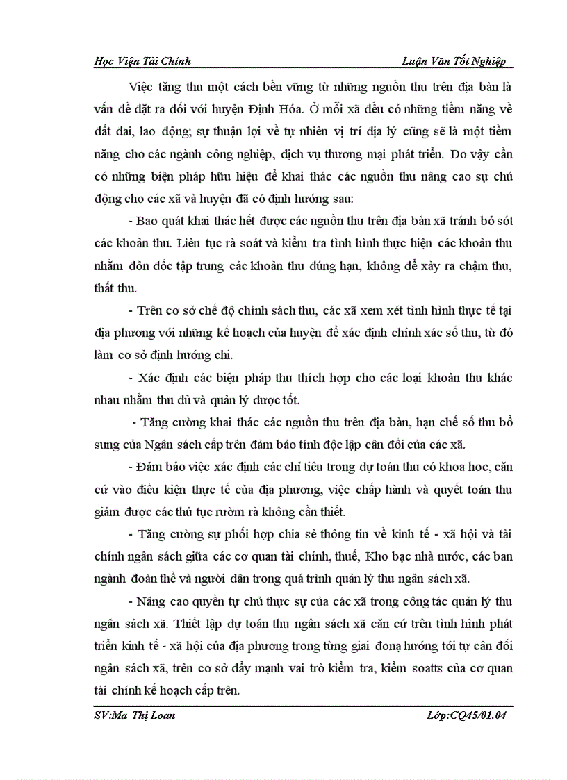 image for page Một số giải pháp nhằm tăng cường quản lý thu ngân sách xã hướng tới tự cân đối ngân sách xã trên địa bàn huyện Định Hóa tỉnh Thái Nguyên 1
