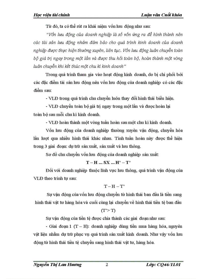 image for page Vốn lưu động và một số giải pháp nhằm nâng cao hiệu quả sử dụng vốn lưu động của công ty cổ phần Điện nhẹ Viễn thông