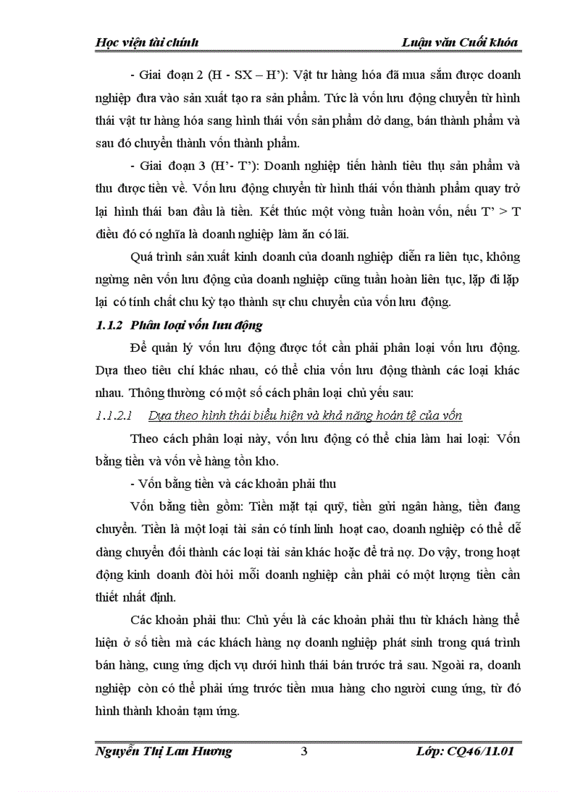 image for page Vốn lưu động và một số giải pháp nhằm nâng cao hiệu quả sử dụng vốn lưu động của công ty cổ phần Điện nhẹ Viễn thông
