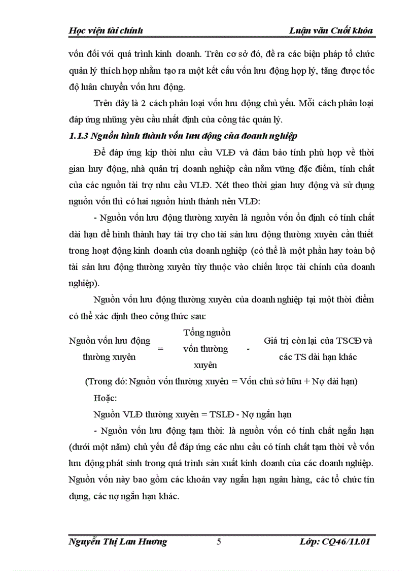 image for page Vốn lưu động và một số giải pháp nhằm nâng cao hiệu quả sử dụng vốn lưu động của công ty cổ phần Điện nhẹ Viễn thông