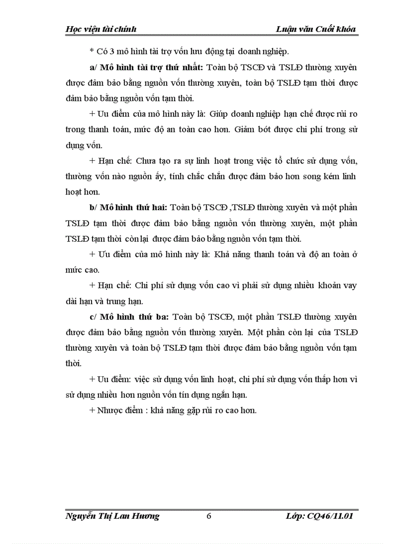 image for page Vốn lưu động và một số giải pháp nhằm nâng cao hiệu quả sử dụng vốn lưu động của công ty cổ phần Điện nhẹ Viễn thông