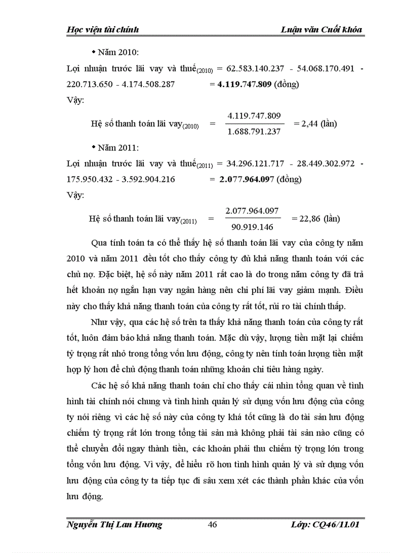 image for page Vốn lưu động và một số giải pháp nhằm nâng cao hiệu quả sử dụng vốn lưu động của công ty cổ phần Điện nhẹ Viễn thông