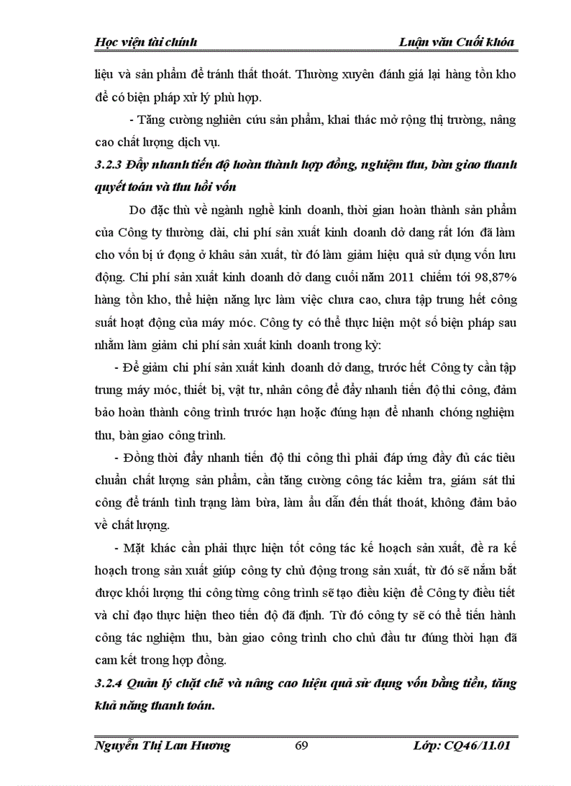 image for page Vốn lưu động và một số giải pháp nhằm nâng cao hiệu quả sử dụng vốn lưu động của công ty cổ phần Điện nhẹ Viễn thông