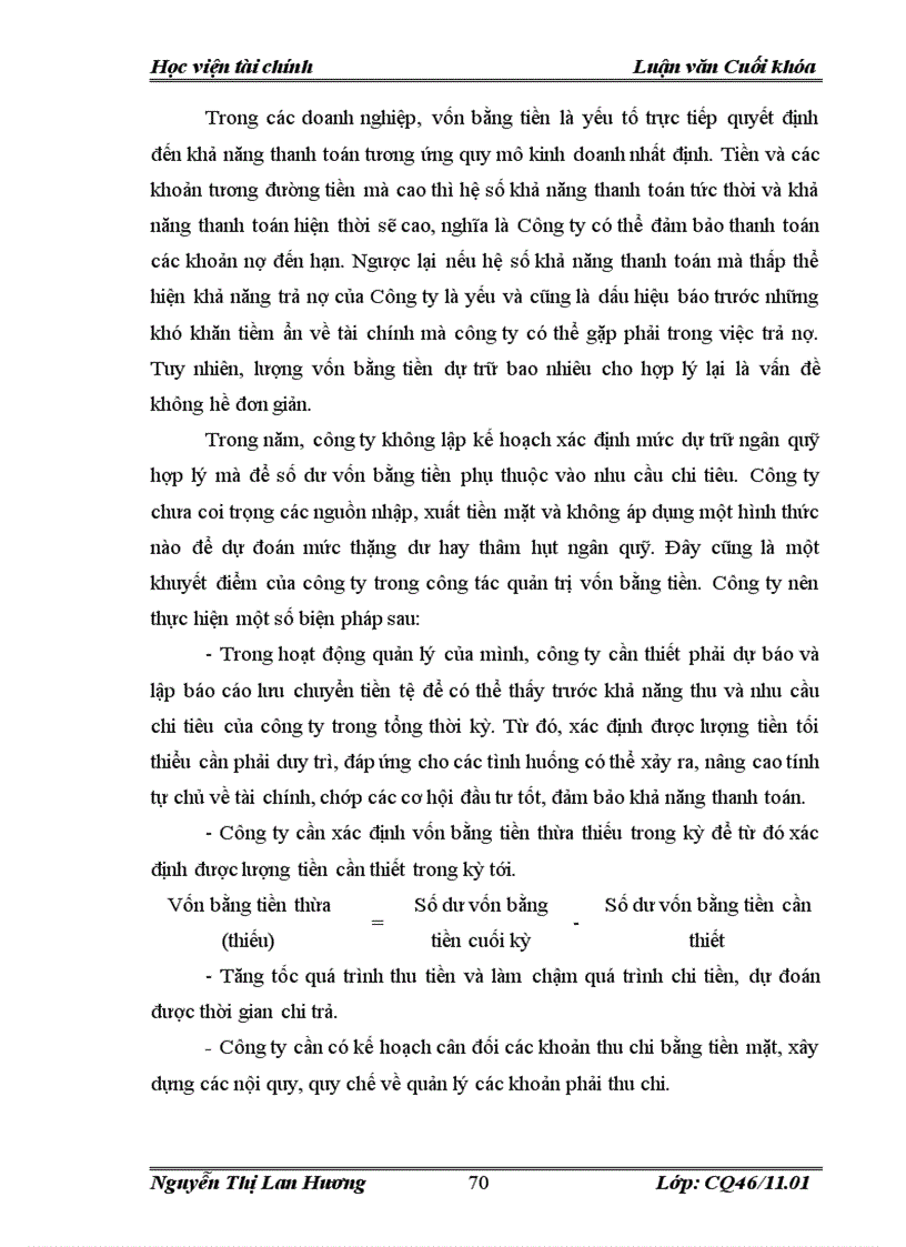 image for page Vốn lưu động và một số giải pháp nhằm nâng cao hiệu quả sử dụng vốn lưu động của công ty cổ phần Điện nhẹ Viễn thông