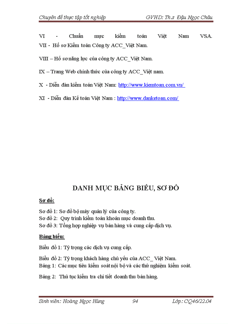 image for page Hoàn thiện quy trình kiểm toán khoản mục doanh thu trong kiểm toán Báo cáo tài chính do công ty TNHH Kiểm toán Tư vấn Định giá ACC VIỆT NAM thực hiện 3