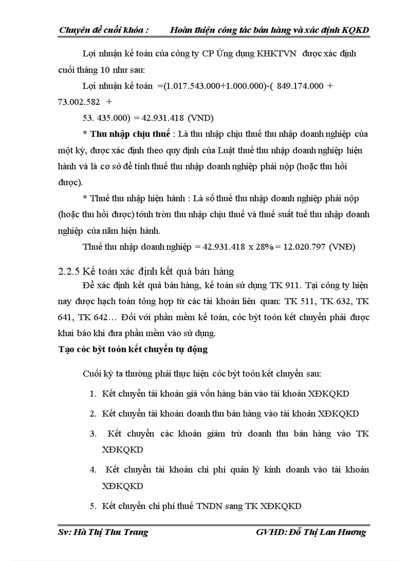 image for page Kế toán bán hàng và xác định kết quả kinh doanh tại công ty cp ứng dụng khoa học kĩ thuật việt nam 1