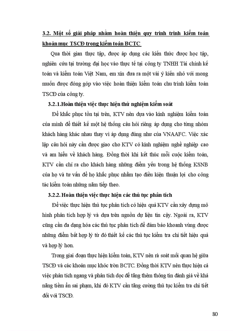 image for page Hoàn thiện quy trình kiểm toán khoản mục tài sản cố định trong kiểm toán báo cáo tài chính do công ty TNHH Tài chính kế toán và kiểm toán Việt Nam thực hiện 1