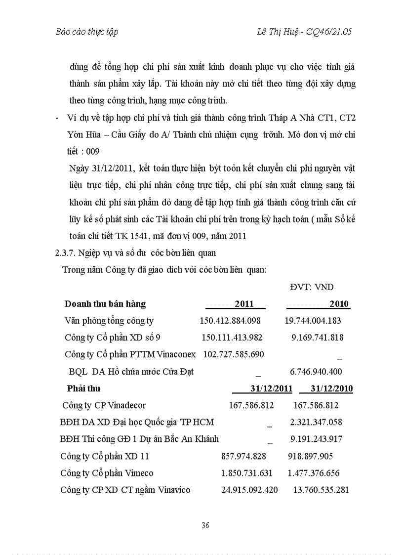 image for page Hoạt động kế toán tại Công ty Cổ phần xây dựng số 5 VINACONEX 5