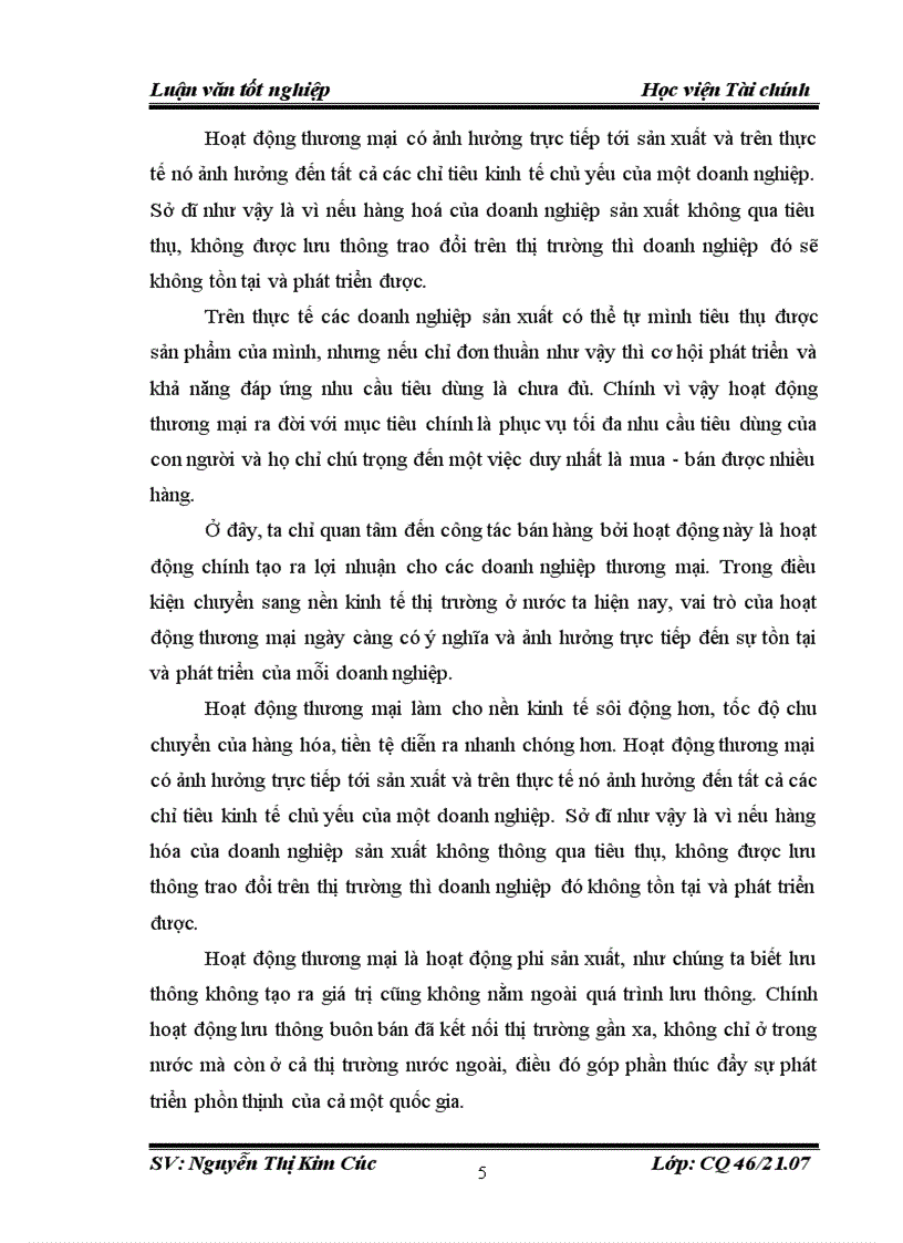 image for page Tổ chức công tác kế toán bán hàng và xác định kết quả kinh doanh tại Công ty TNHH SX TM XNK Lửa Việt 1