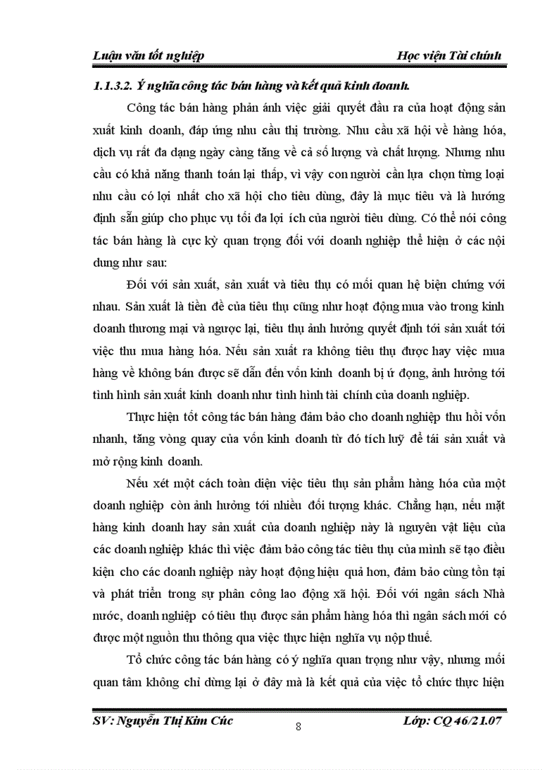 image for page Tổ chức công tác kế toán bán hàng và xác định kết quả kinh doanh tại Công ty TNHH SX TM XNK Lửa Việt 1