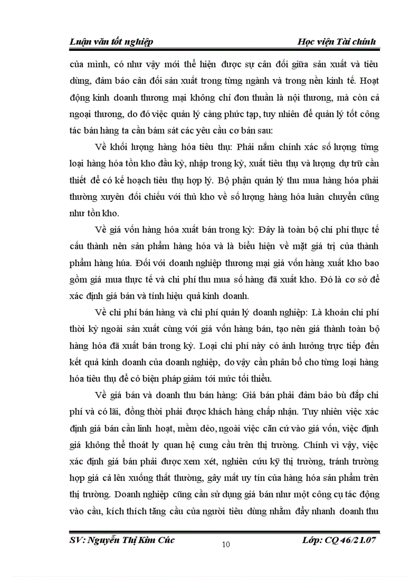 image for page Tổ chức công tác kế toán bán hàng và xác định kết quả kinh doanh tại Công ty TNHH SX TM XNK Lửa Việt 1