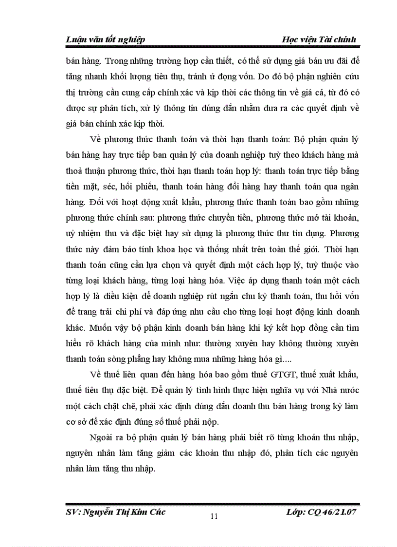 image for page Tổ chức công tác kế toán bán hàng và xác định kết quả kinh doanh tại Công ty TNHH SX TM XNK Lửa Việt 1