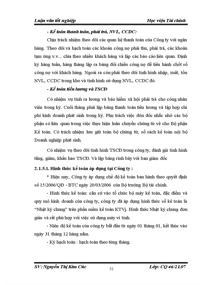 image for page Tổ chức công tác kế toán bán hàng và xác định kết quả kinh doanh tại Công ty TNHH SX TM XNK Lửa Việt 1