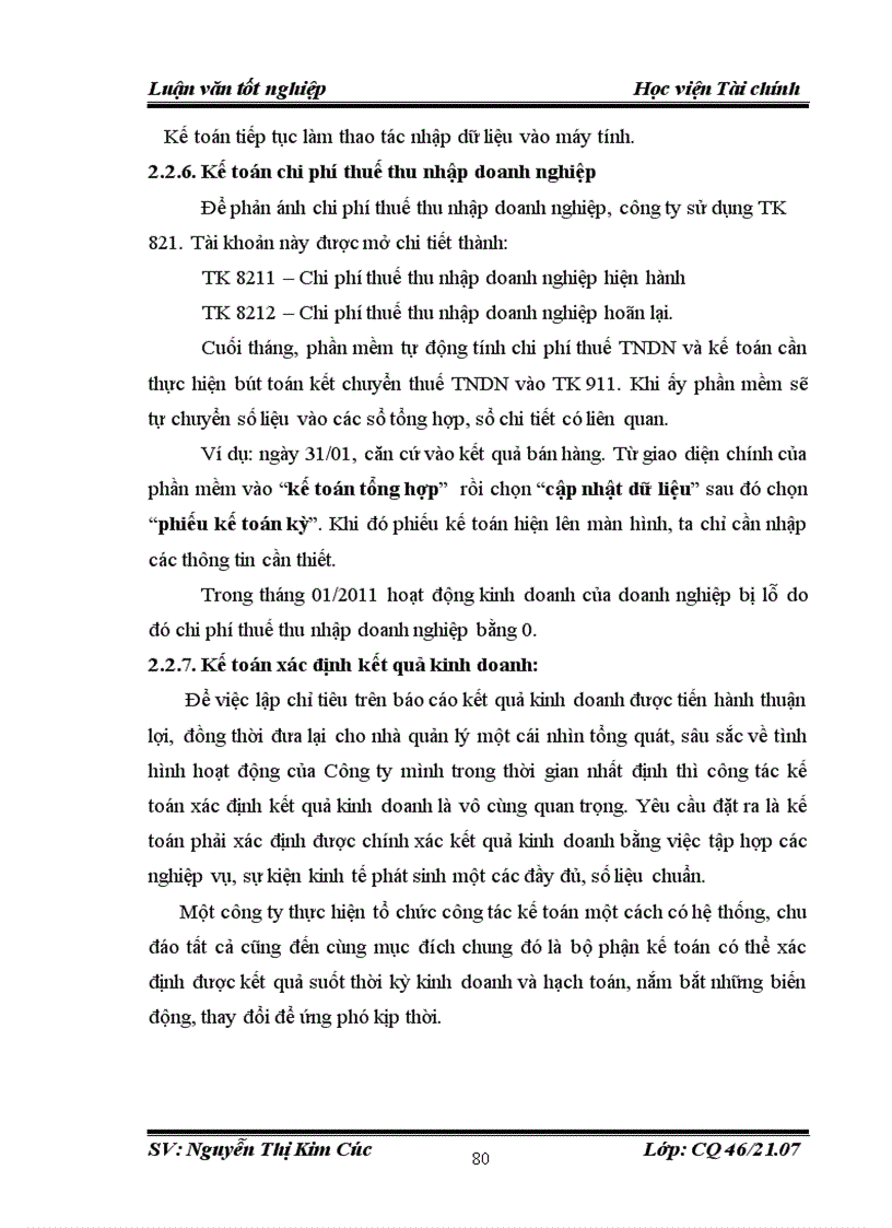 image for page Tổ chức công tác kế toán bán hàng và xác định kết quả kinh doanh tại Công ty TNHH SX TM XNK Lửa Việt 1