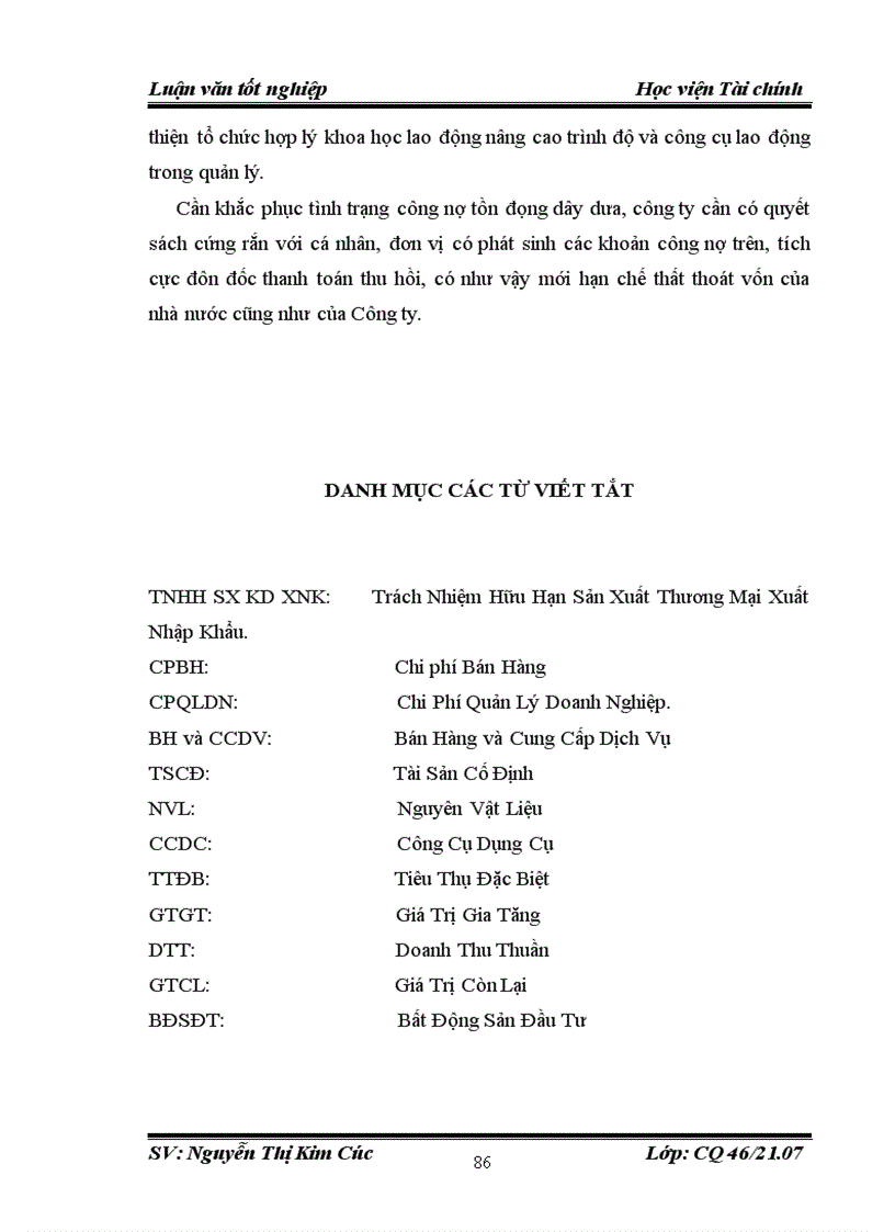 image for page Tổ chức công tác kế toán bán hàng và xác định kết quả kinh doanh tại Công ty TNHH SX TM XNK Lửa Việt 1
