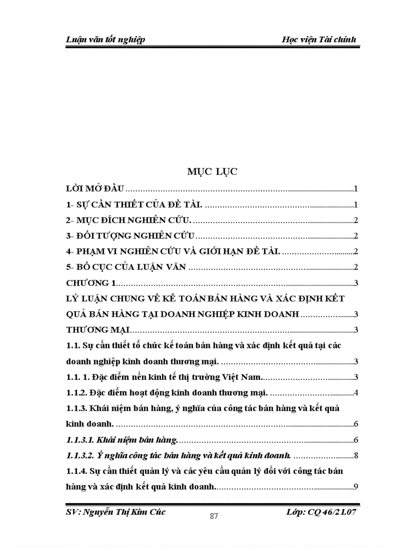 image for page Tổ chức công tác kế toán bán hàng và xác định kết quả kinh doanh tại Công ty TNHH SX TM XNK Lửa Việt 1