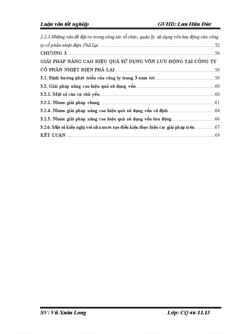 image for page Vốn lưu động và các giải pháp chủ yếu nâng cao hiệu quả sử dụng vốn lưu động tại Công ty Cổ phần nhiệt điện Phả Lại