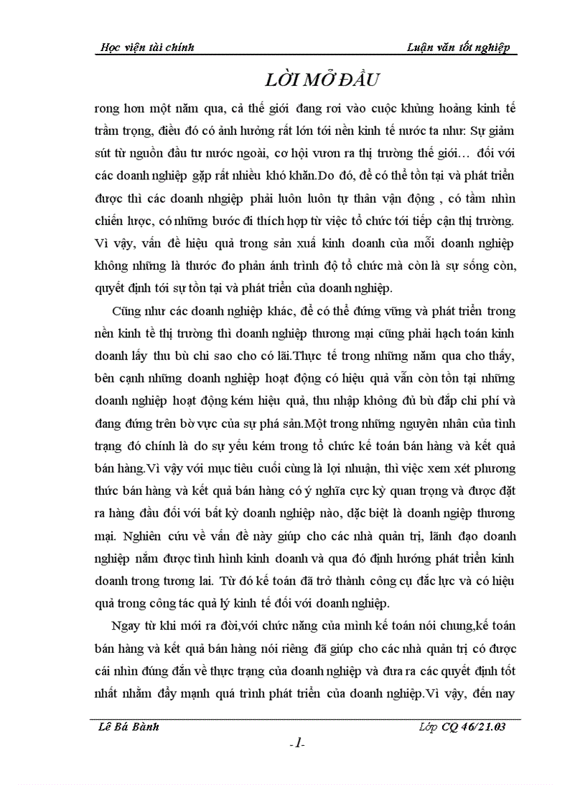 image for page Hoàn thiện tổ chức công tác kế toán bán hàng và kết quả bán hàng tại chi nhánh công ty cổ phần Thành Đô Hà Nội 1