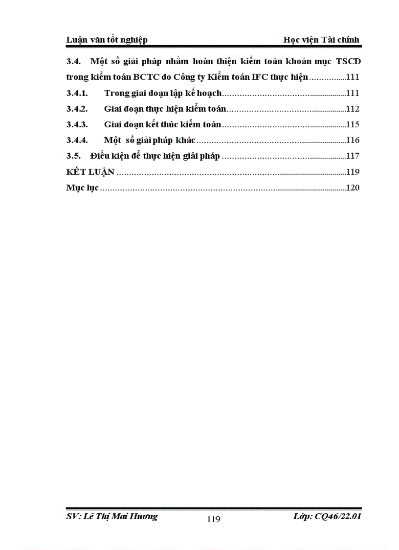 image for page Hoàn thiện kiểm toán khoản mục TSCĐ trong kiểm toán BCTC do công ty TNHH Kiểm toán và Tư vấn tài chính quốc tế IFC thực hiện 1