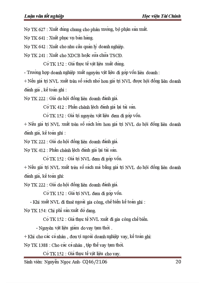 image for page Kế toán nguyên vật liệu trong công ty cổ phần bia rượu viger