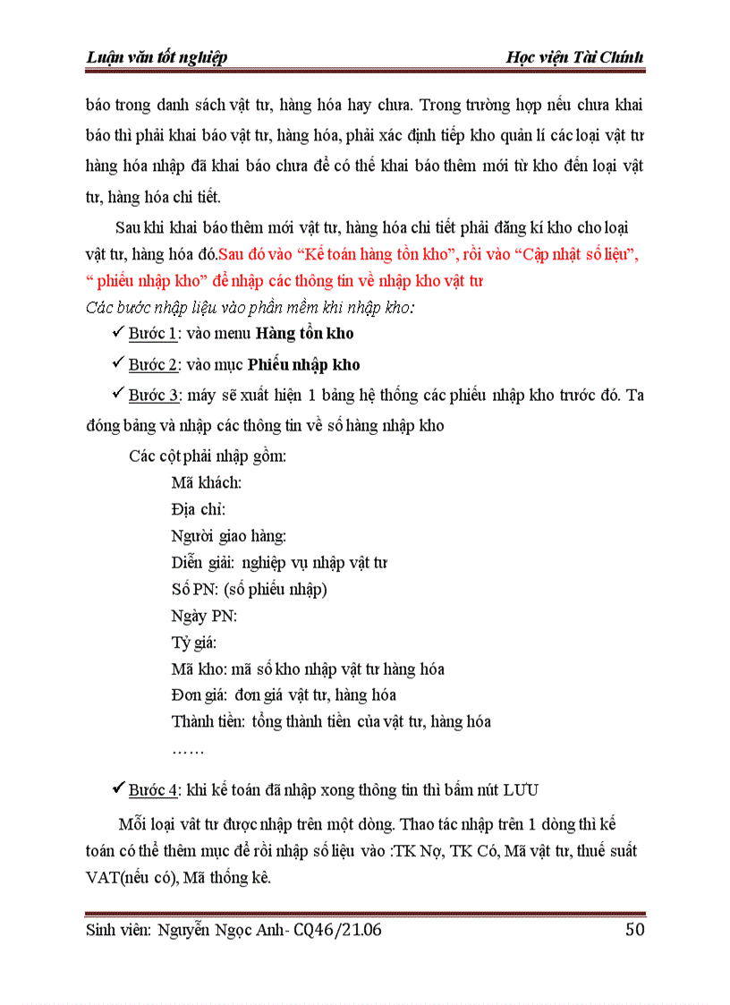 image for page Kế toán nguyên vật liệu trong công ty cổ phần bia rượu viger