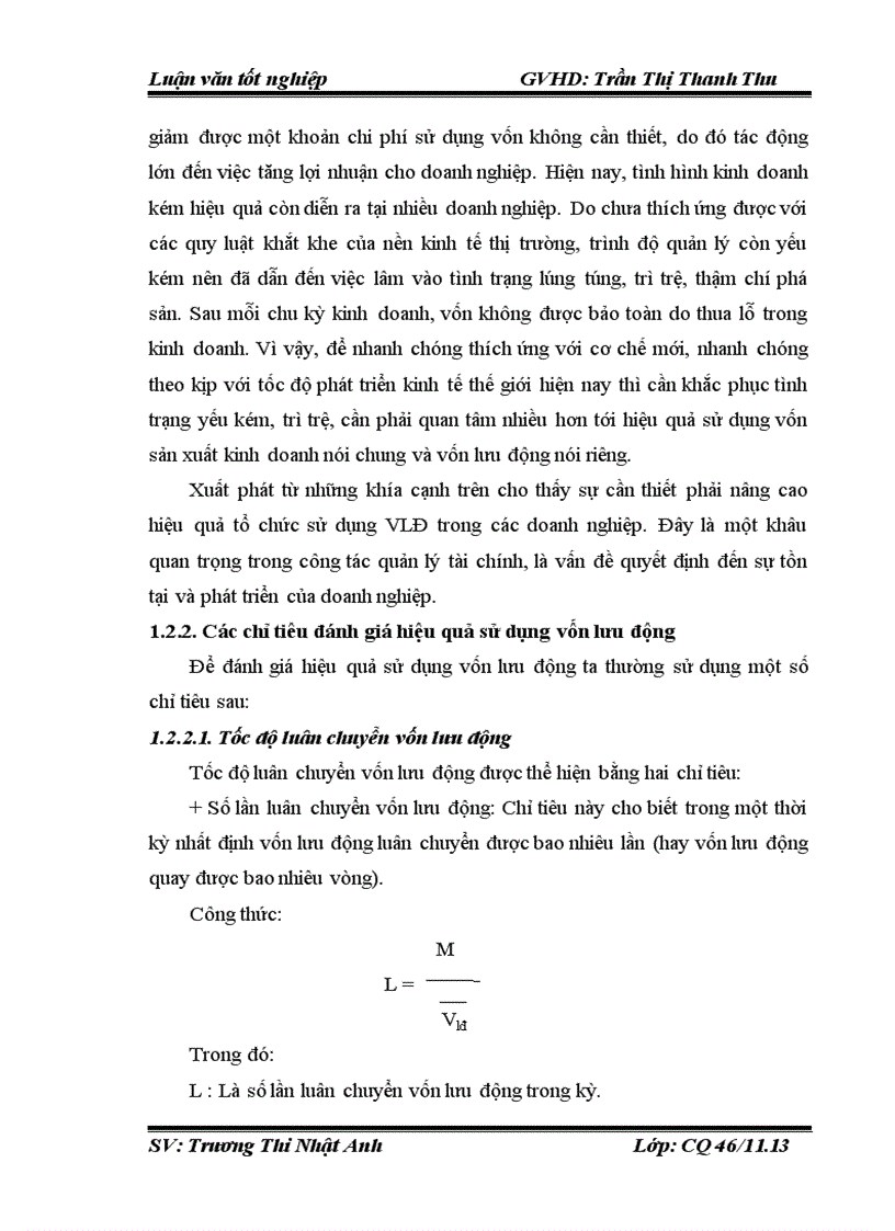 image for page Vốn lưu động và các giải pháp chủ yếu nâng cao hiệu quả sử dụng vốn lưu động tại Công ty Cổ phần Đầu tư Xây dựng và Thương mại Lâm Bình 1