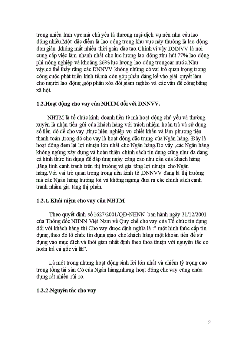 image for page Các giải pháp mở rộng và nâng cao hiệu quả cho vay DNNVV tại NHTM Cổ phần Công thương Việt Nam Chi nhánh Hoàn Kiếm 1
