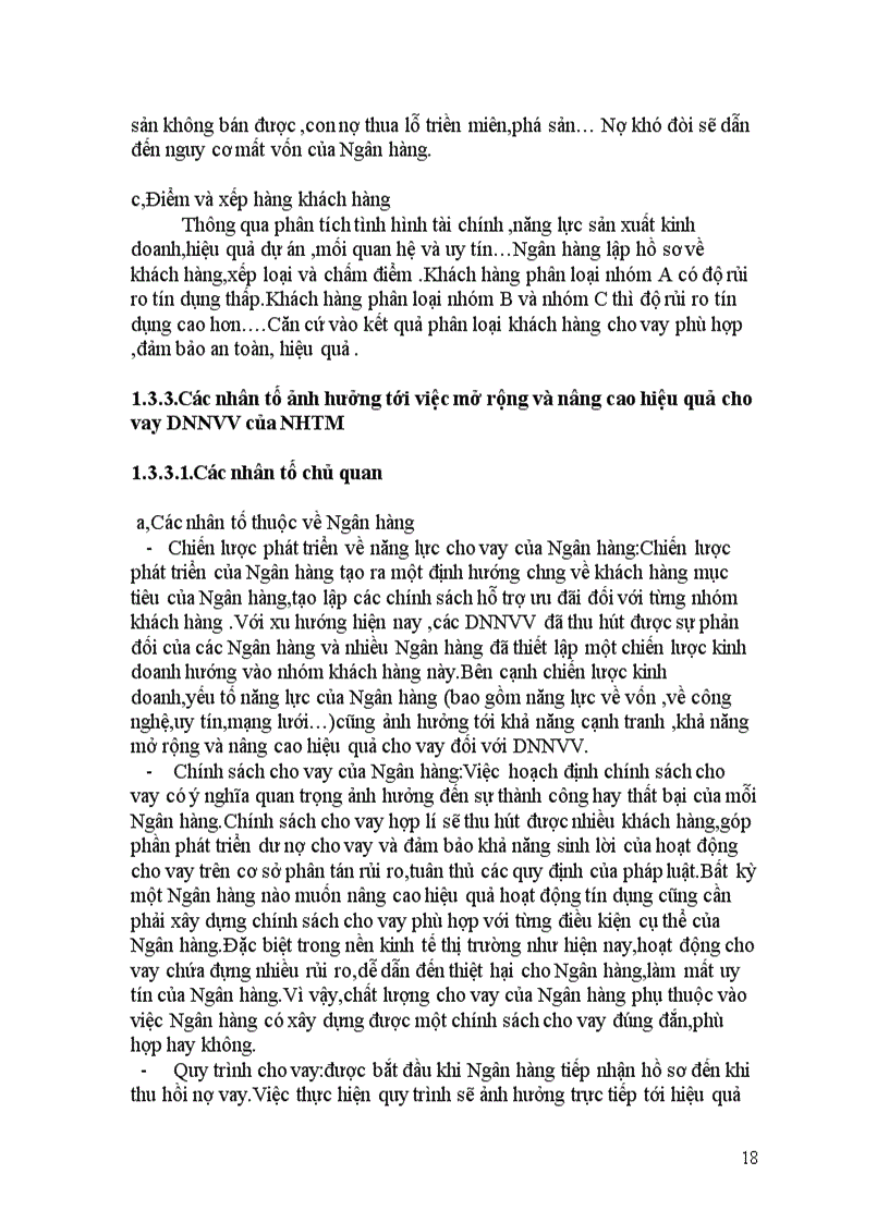 image for page Các giải pháp mở rộng và nâng cao hiệu quả cho vay DNNVV tại NHTM Cổ phần Công thương Việt Nam Chi nhánh Hoàn Kiếm 1
