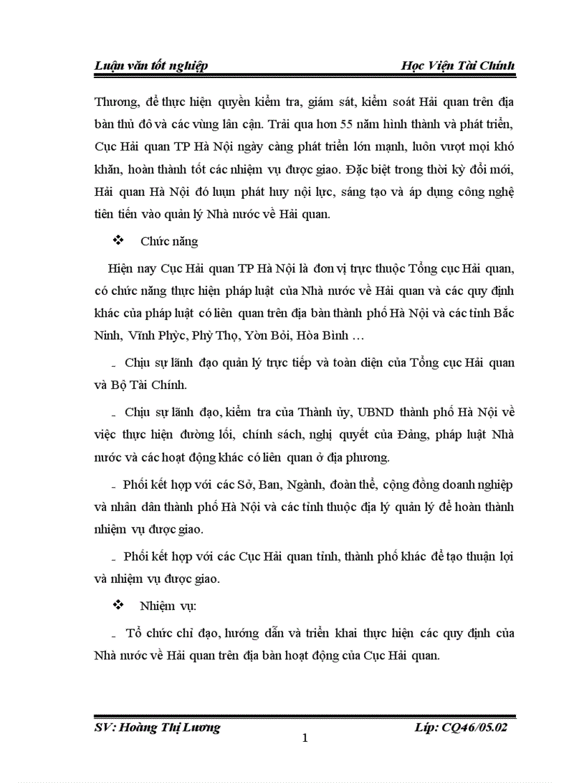 image for page Công tác quản lý thu thuế nhập khẩu tại Cục Hải quan TP Hà Nội 3