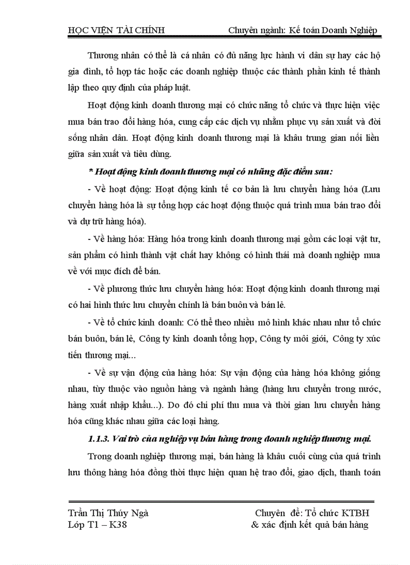 image for page Tổ chức kế toán bán hàng và xác định kết quả bán hàng tại Công ty TNHH Đầu tư Thương mại Ngọc Sơn 1