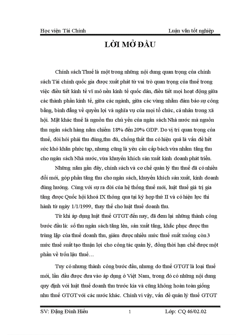 image for page Thực trạng quản lý thuế giá trị gia tăng đối với Doanh nghiệp tư nhân tại Chi cục Thuế Nam Sách Tỉnh Hải Dương