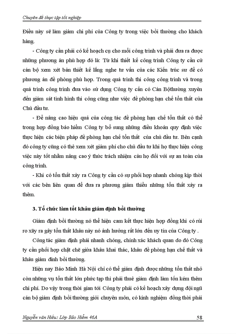 image for page Quá trình triển khai nghiệp vụ bảo hiểm xây dựng lắp đặt tại Bảo Minh Hà Nội trong thời gian qua 4