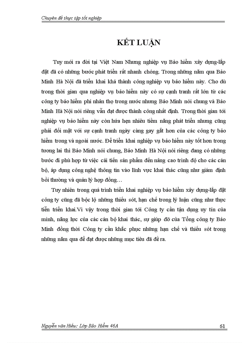 image for page Quá trình triển khai nghiệp vụ bảo hiểm xây dựng lắp đặt tại Bảo Minh Hà Nội trong thời gian qua 4