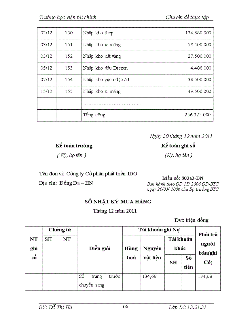 image for page Hoàn thiện kế toán Nguyên vật liệu tại Công ty Cổ phần phát triển IDO 1
