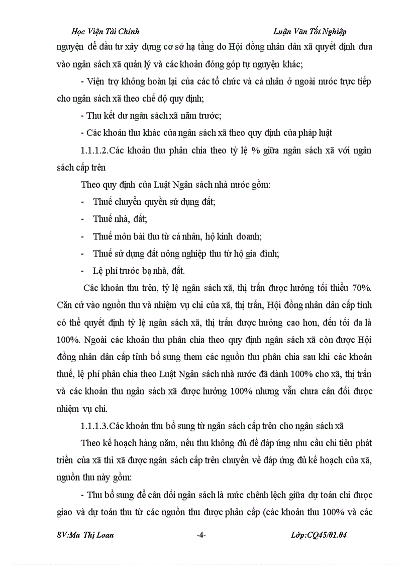 image for page Một số giải pháp nhằm tăng cường quản lý thu ngân sách xã hướng tới tự cân đối ngân sách xã trên địa bàn huyện Định Hóa tỉnh Thái Nguyên 3