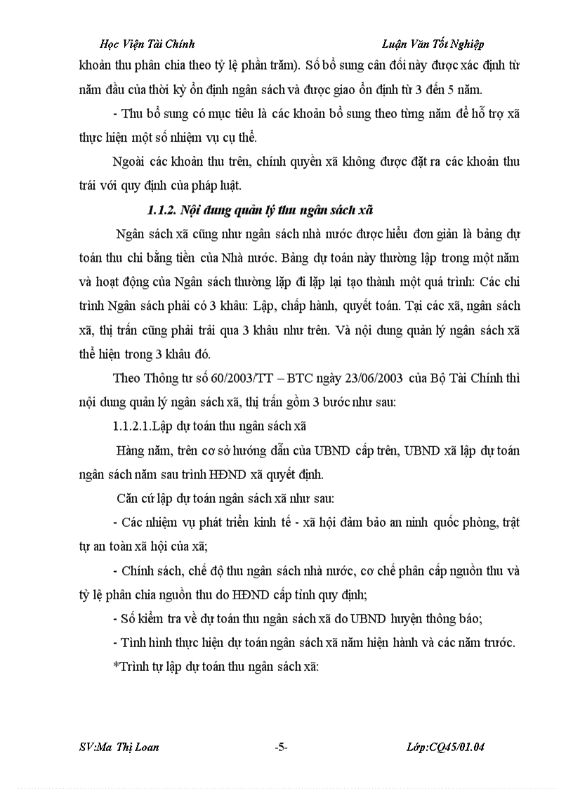 image for page Một số giải pháp nhằm tăng cường quản lý thu ngân sách xã hướng tới tự cân đối ngân sách xã trên địa bàn huyện Định Hóa tỉnh Thái Nguyên 3