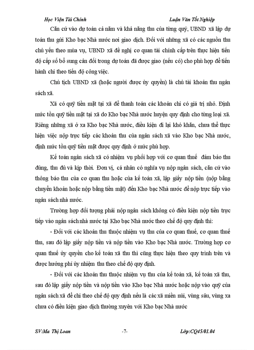 image for page Một số giải pháp nhằm tăng cường quản lý thu ngân sách xã hướng tới tự cân đối ngân sách xã trên địa bàn huyện Định Hóa tỉnh Thái Nguyên 3