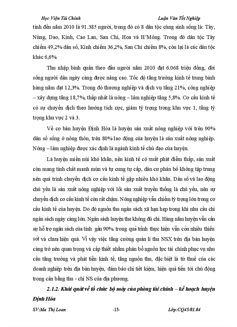 image for page Một số giải pháp nhằm tăng cường quản lý thu ngân sách xã hướng tới tự cân đối ngân sách xã trên địa bàn huyện Định Hóa tỉnh Thái Nguyên 3