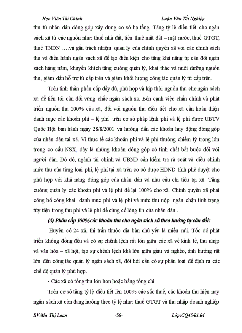 image for page Một số giải pháp nhằm tăng cường quản lý thu ngân sách xã hướng tới tự cân đối ngân sách xã trên địa bàn huyện Định Hóa tỉnh Thái Nguyên 3