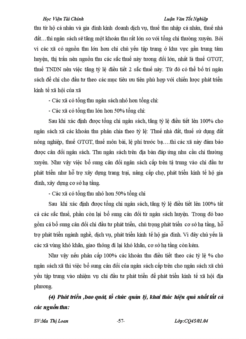 image for page Một số giải pháp nhằm tăng cường quản lý thu ngân sách xã hướng tới tự cân đối ngân sách xã trên địa bàn huyện Định Hóa tỉnh Thái Nguyên 3
