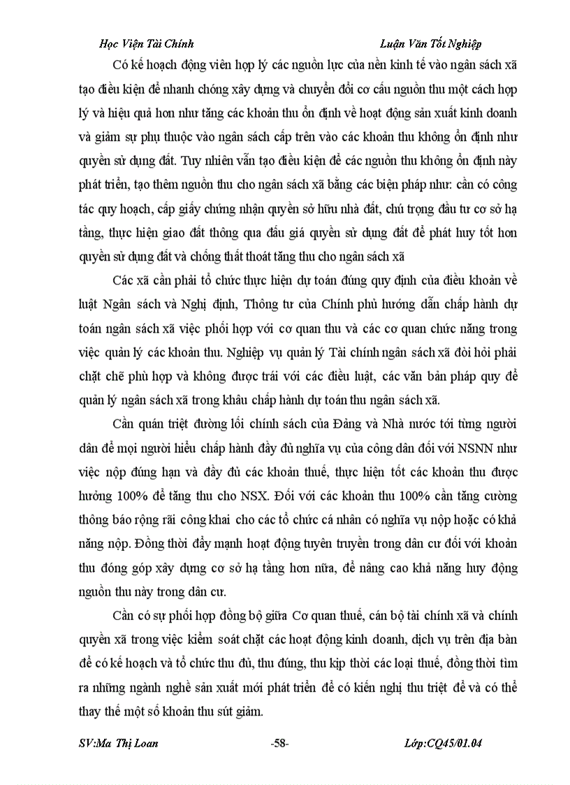 image for page Một số giải pháp nhằm tăng cường quản lý thu ngân sách xã hướng tới tự cân đối ngân sách xã trên địa bàn huyện Định Hóa tỉnh Thái Nguyên 3